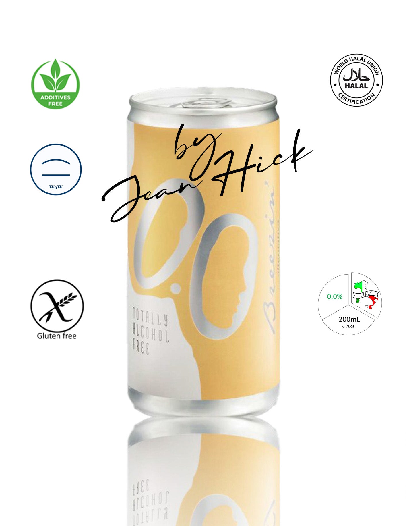 ALTERNATIVA BREEZIN' 0,0% - WEISSER SCHAUMWEIN TROCKEN – MINI-DOSE 200ML ✨🥂