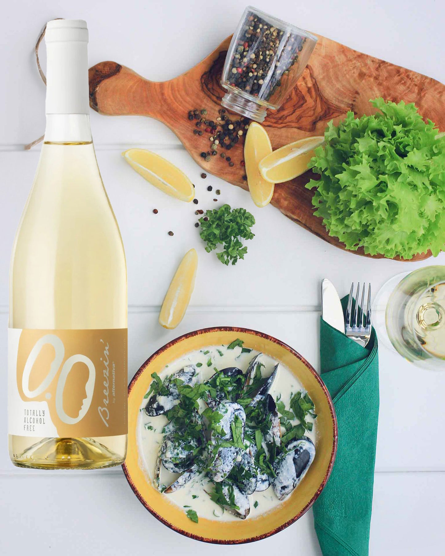 ALTERNATIVA BREEZIN' 0,0% - VINO BLANCO AMABLE TRANQUILO