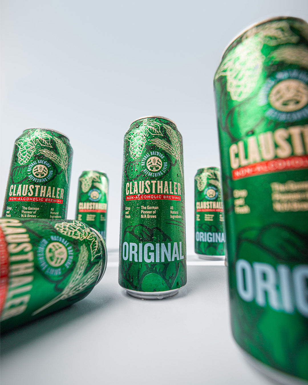 CLAUSTHALER 0.0% VEGAN ORIGINAL BEER 500ML CAN