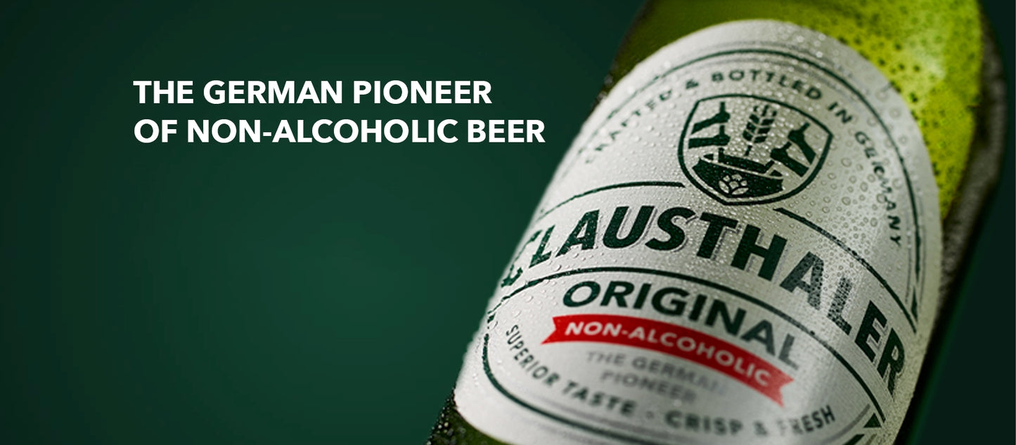 CLAUSTHALER 0.0% VEGAN ORIGINAL BEER