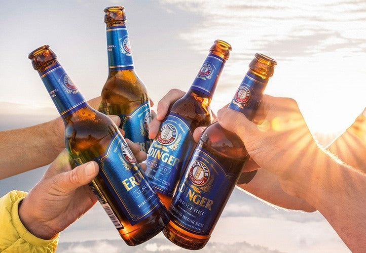 ERDINGER 0.0% – بيرة قمح أيزوتونية فاخرة بلا كحول 🍺⚡