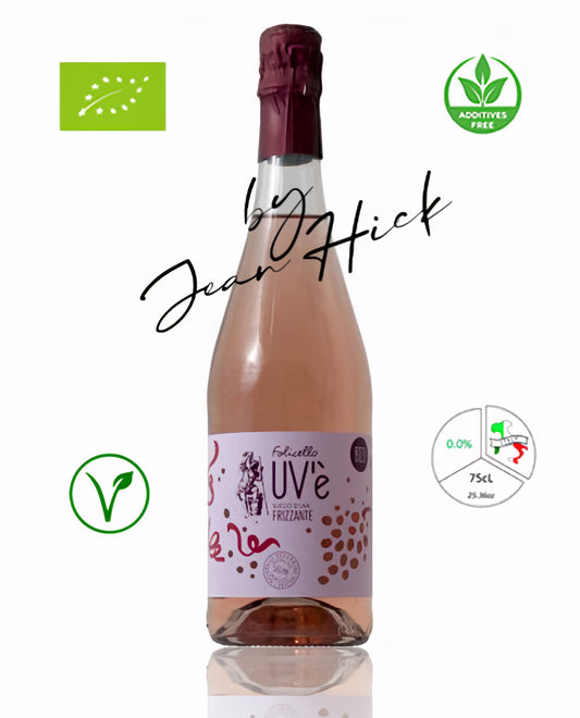FOLICELLO - UV'È 0.0% ROSÉ SPARKLING GRAPE JUICE BIO