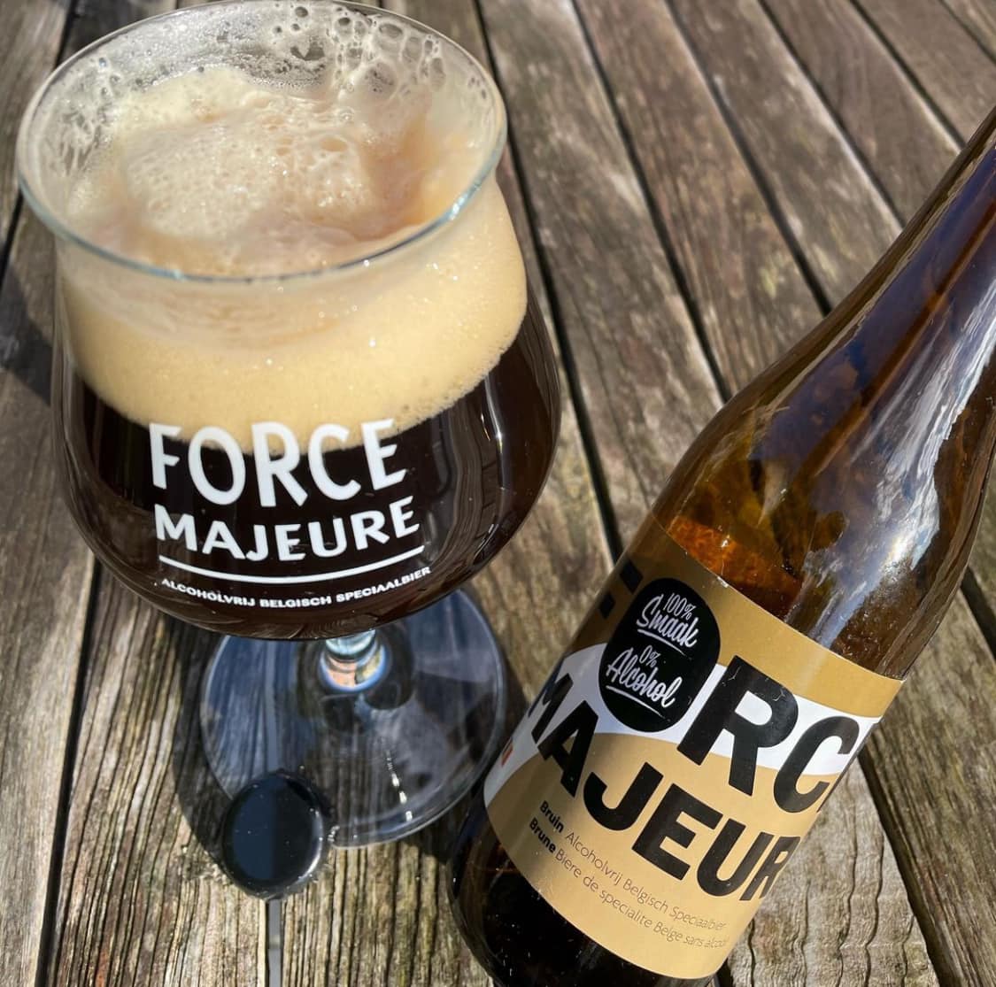 FORCE MAJEURE 0.0% – 比利时棕色精酿啤酒