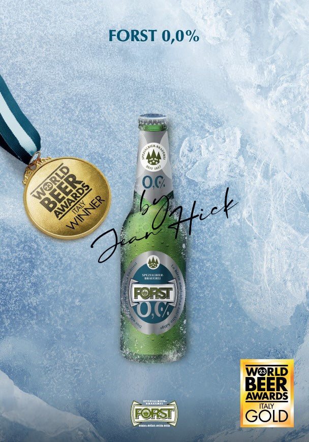 FORST 0.0% — lager beer