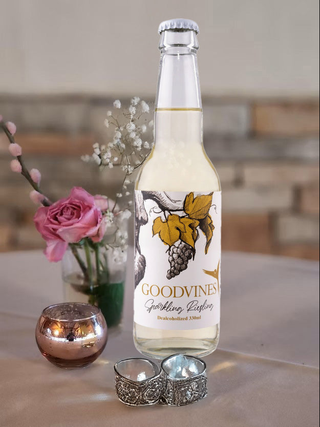 GOODVINES - RIESLING 0.0% SPARKLING WHITE WINE 33cL