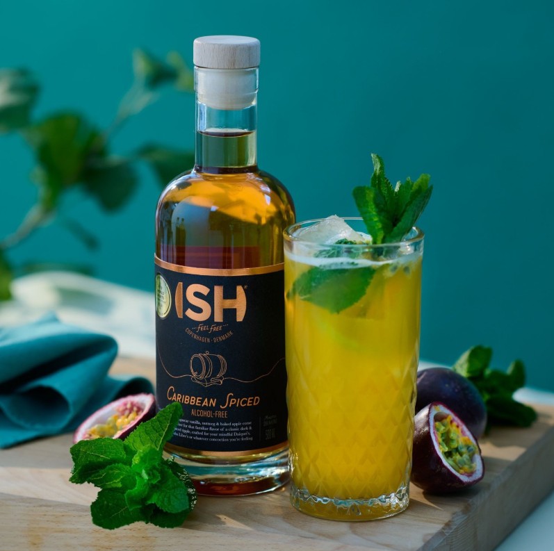ISH – CARIBBEAN SPICED SPIRIT 0,0% (RUM-STYLE) ⭐