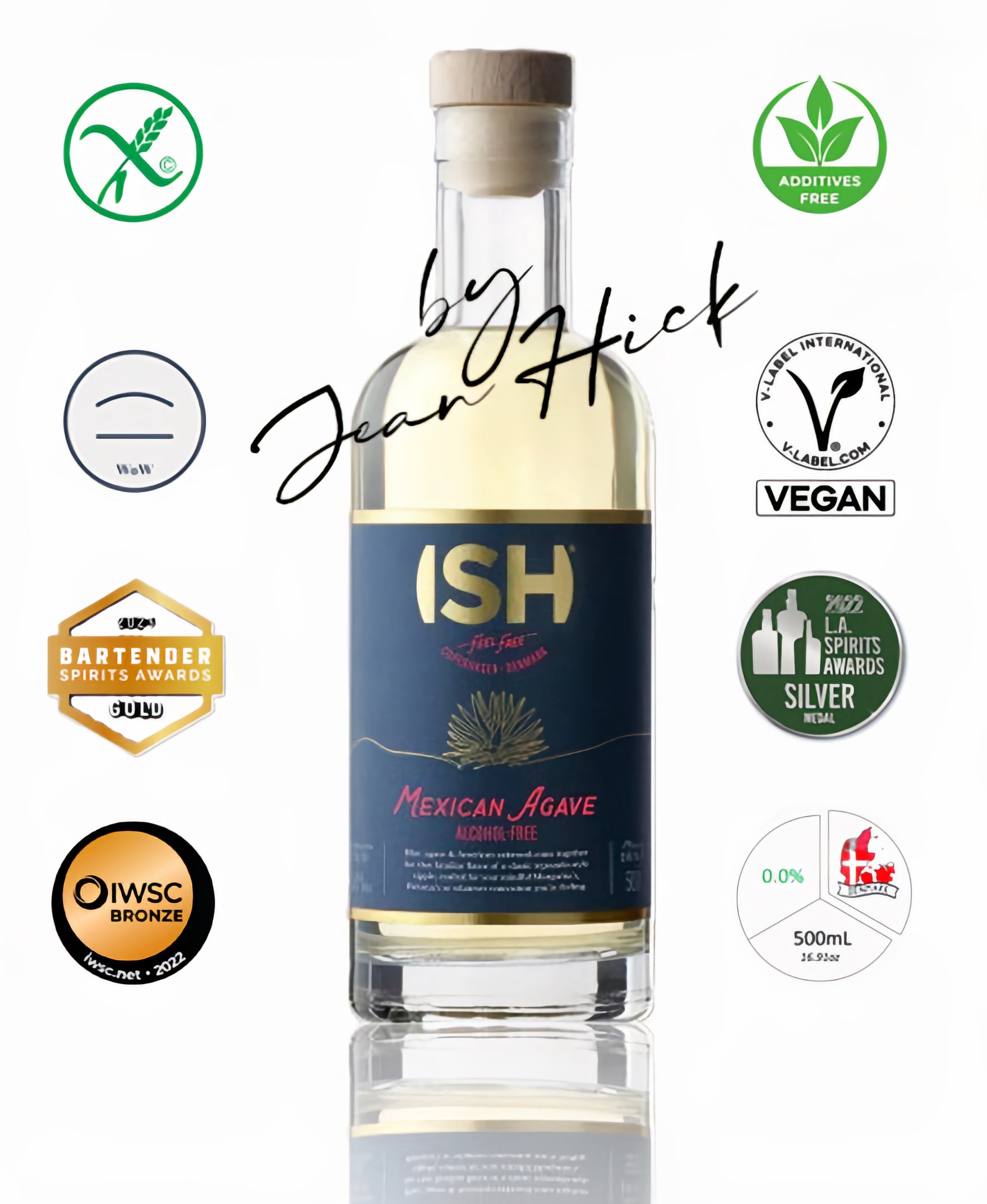 🌵 ISH Mexican Agave Spirit 0.0% — Bold, Alcohol-Free Agave ✨ – NAD*PREMIUM  by Jean Hick