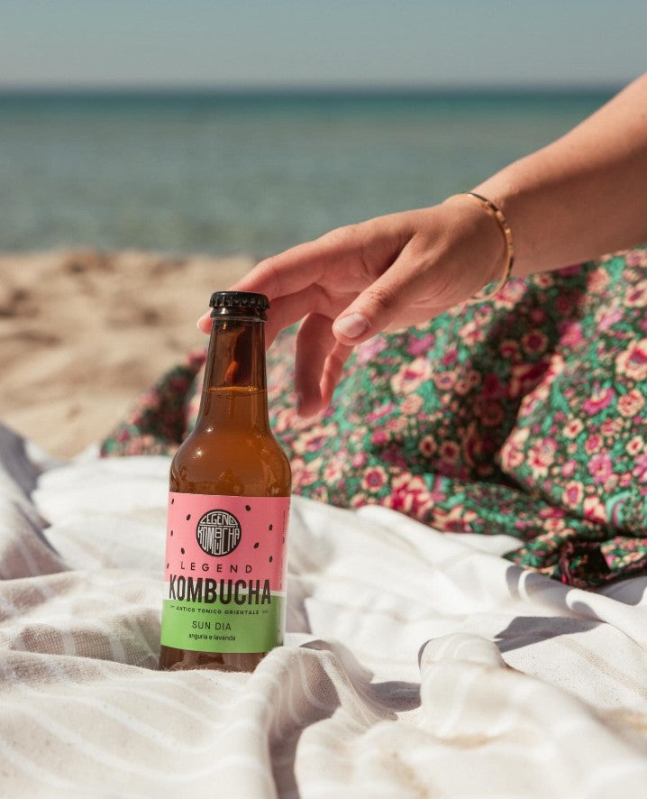 LEGEND KOMBUCHA SUN DIA - WATERMELON AND LAVENDER BOTTLE