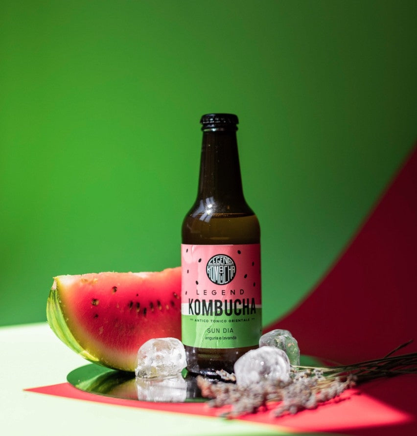 LEGEND KOMBUCHA SUN DIA - WATERMELON AND LAVENDER BOTTLE