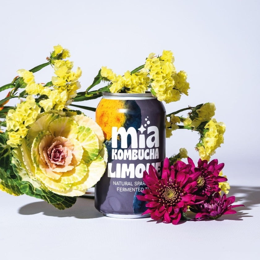 MIA KOMBUCHA EN LATA LIMÓN