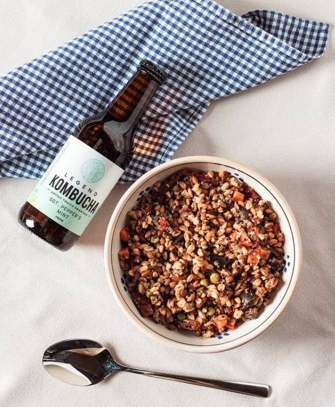 LEGEND KOMBUCHA - SGT. PEPPER'S MINT BOTTLE