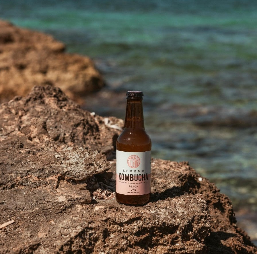 LEGEND KOMBUCHA PEACH ONE - PFIRSICH UND BASILIKUM