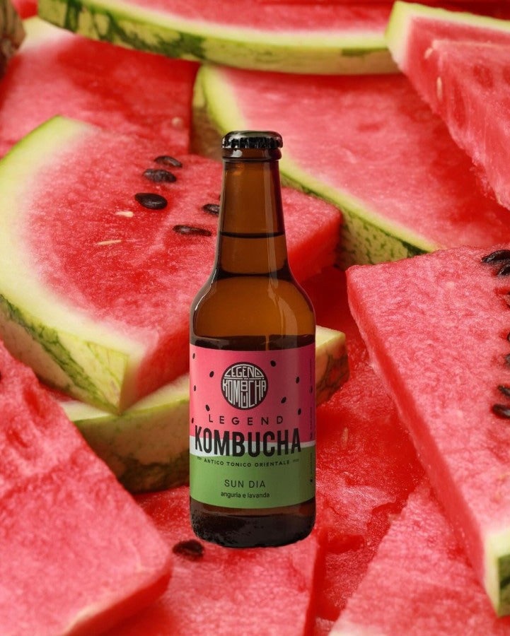 LEGEND KOMBUCHA SUN DIA - WATERMELON AND LAVENDER BOTTLE
