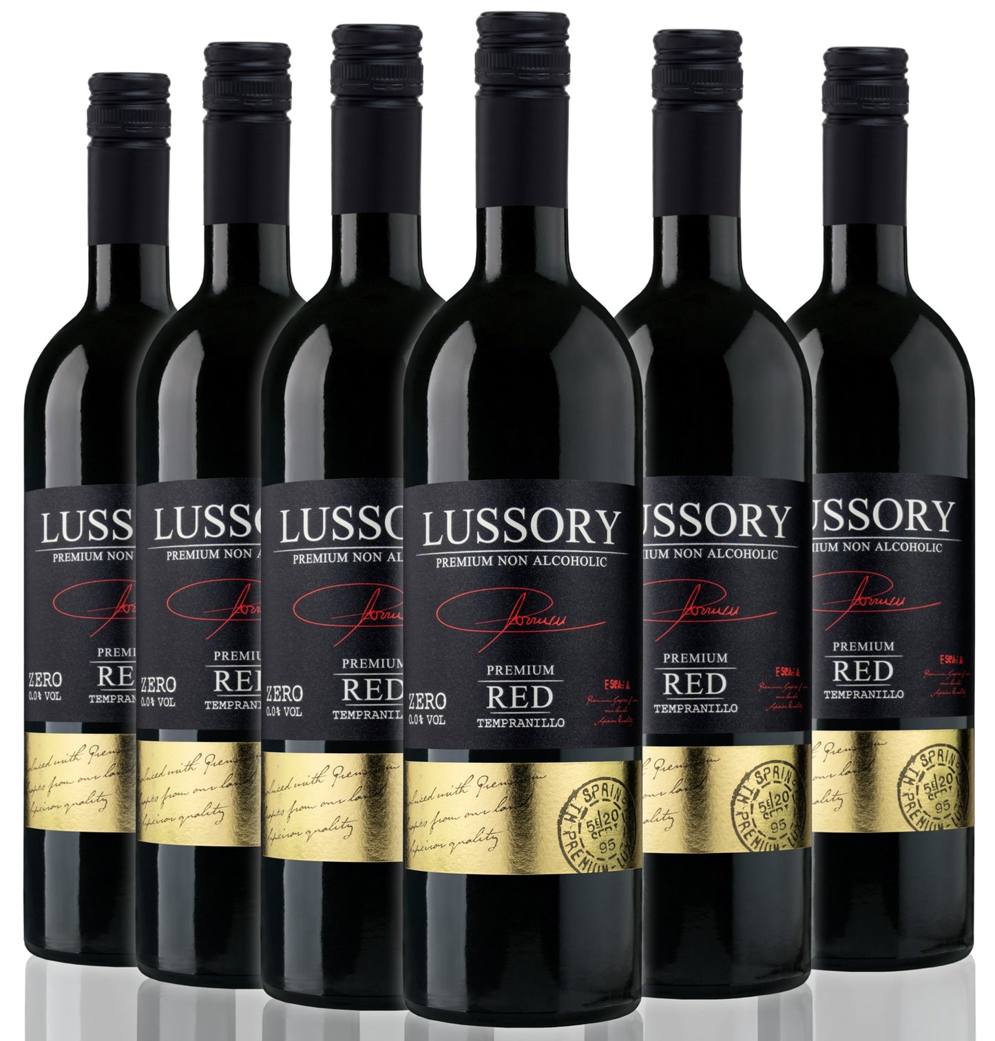 LUSSORY PREMIUM TEMPRANILLO 0,0% – 纯素 & 清真无酒精静态红葡萄酒