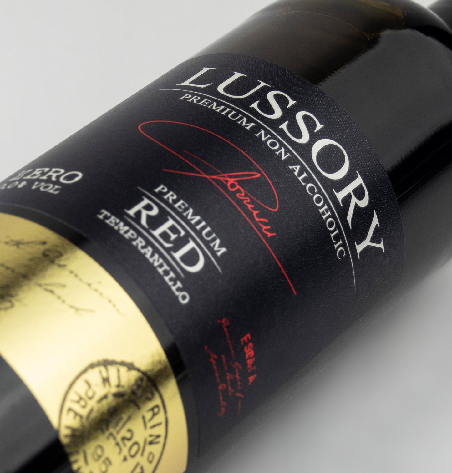 LUSSORY PREMIUM TEMPRANILLO 0,0% – 纯素 & 清真无酒精静态红葡萄酒