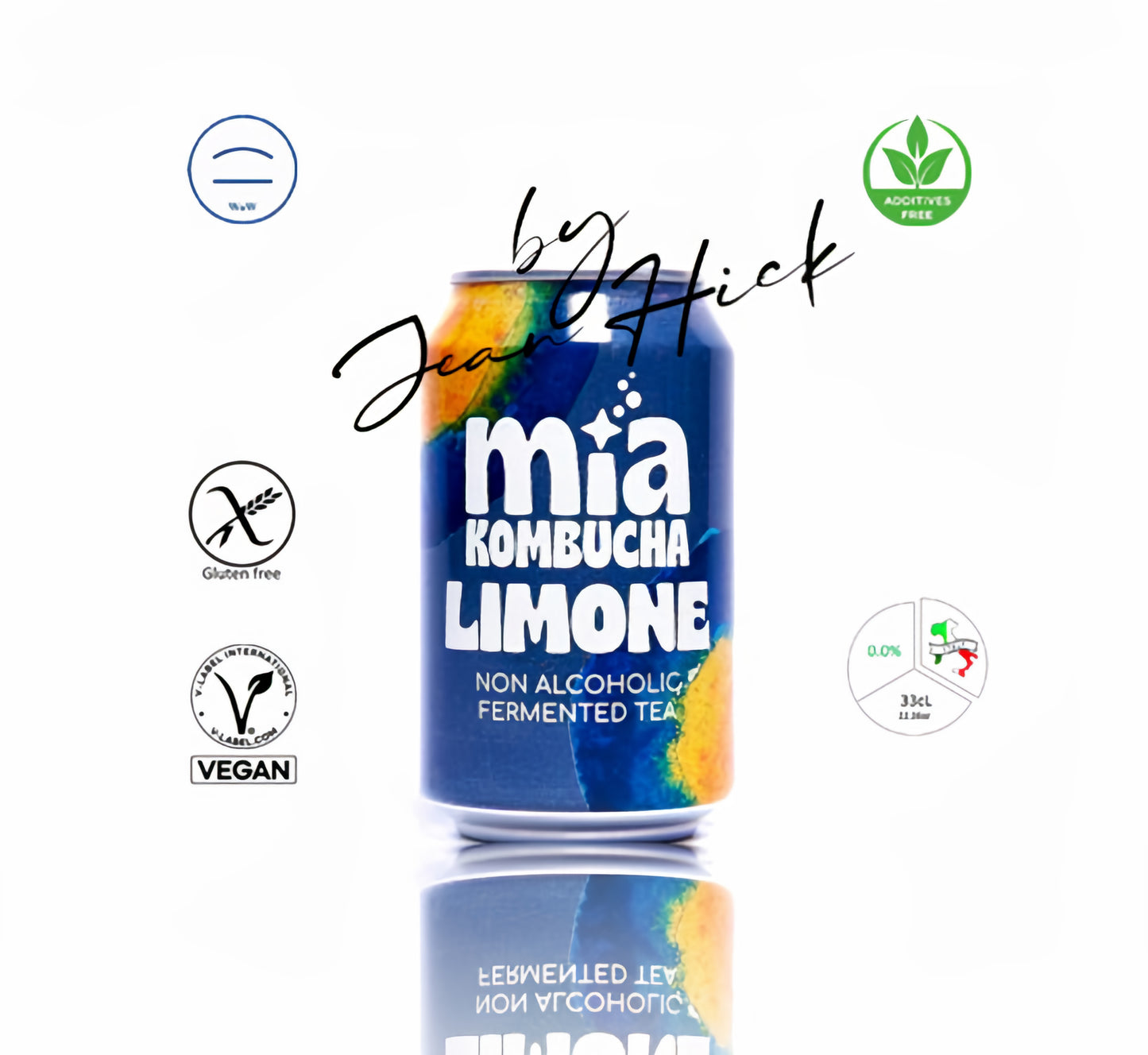 MIA KOMBUCHA EN LATA LIMÓN