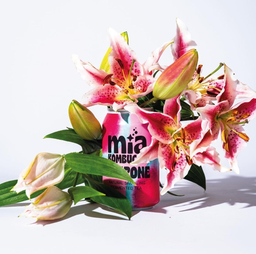 MIA KOMBUCHA - RASPBERRY CAN