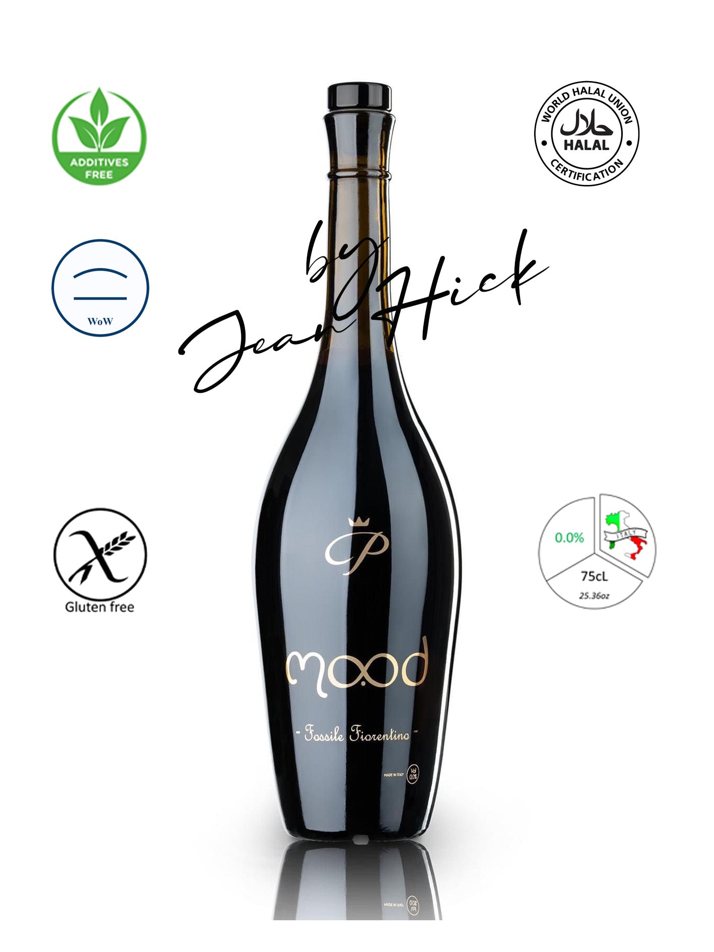 MO.OD 0,0% – Fossile Fiorentino 🍷 Premium Tuscan red wine na walang alkohol