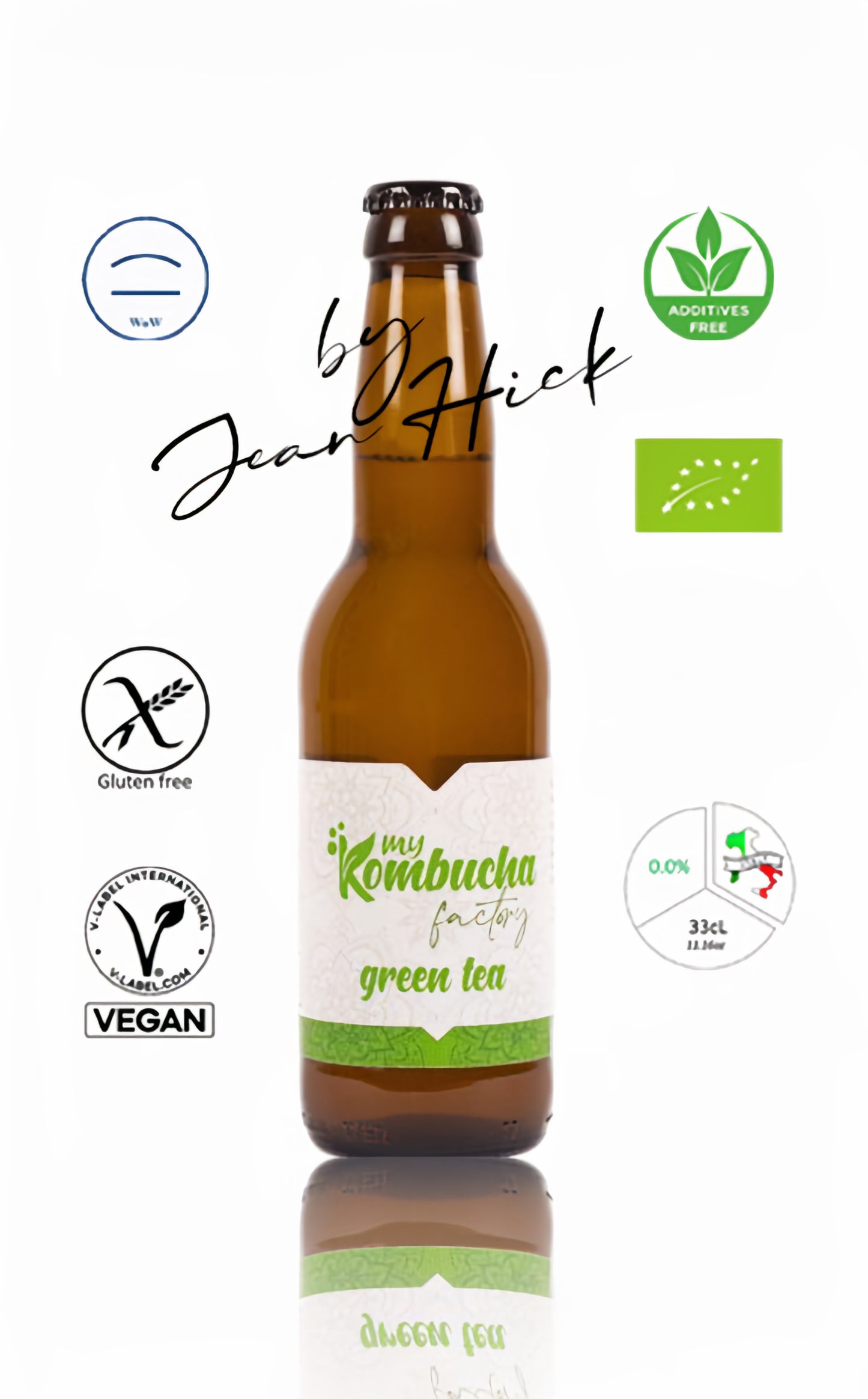 MYKOMBUCHA FACTORY - ORGANIC GREEN TEA