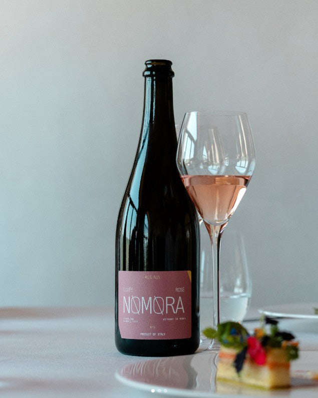 🥂 NOMORA N.2 – CUVÉE ROSÉ نبيذ فوار خالٍ من الكحول بنسبة ٠٫٠٪