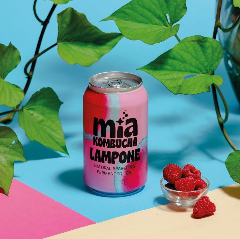 MIA KOMBUCHA - RASPBERRY CAN