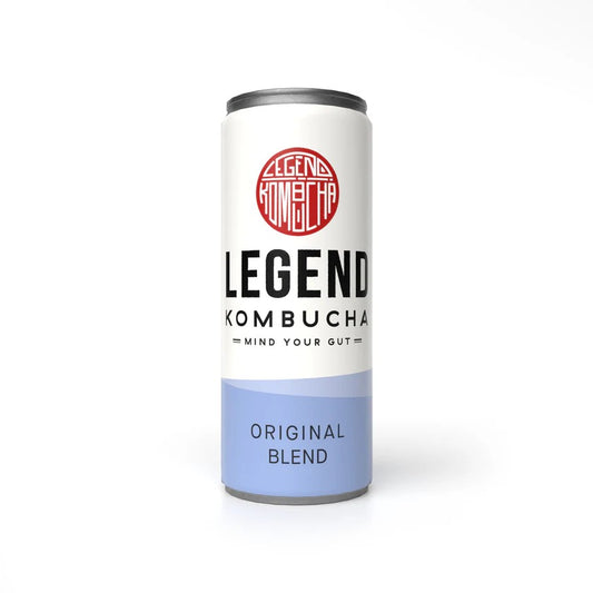 LEGEND KOMBUCHA ORIGINAL BLEND - BLACK AND GREEN TEA CAN