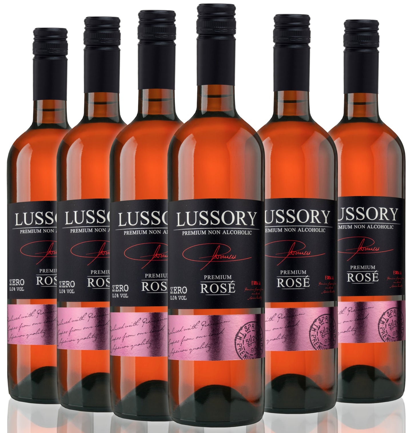 LUSSORY PREMIUM ROSÉ 0,0% - VINO ROSÉ TRANQUILO VEGANO