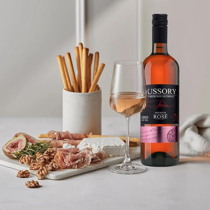 LUSSORY PREMIUM ROSÉ 0,0% - VIN ROSÉ TRANQUILLE VÉGAN