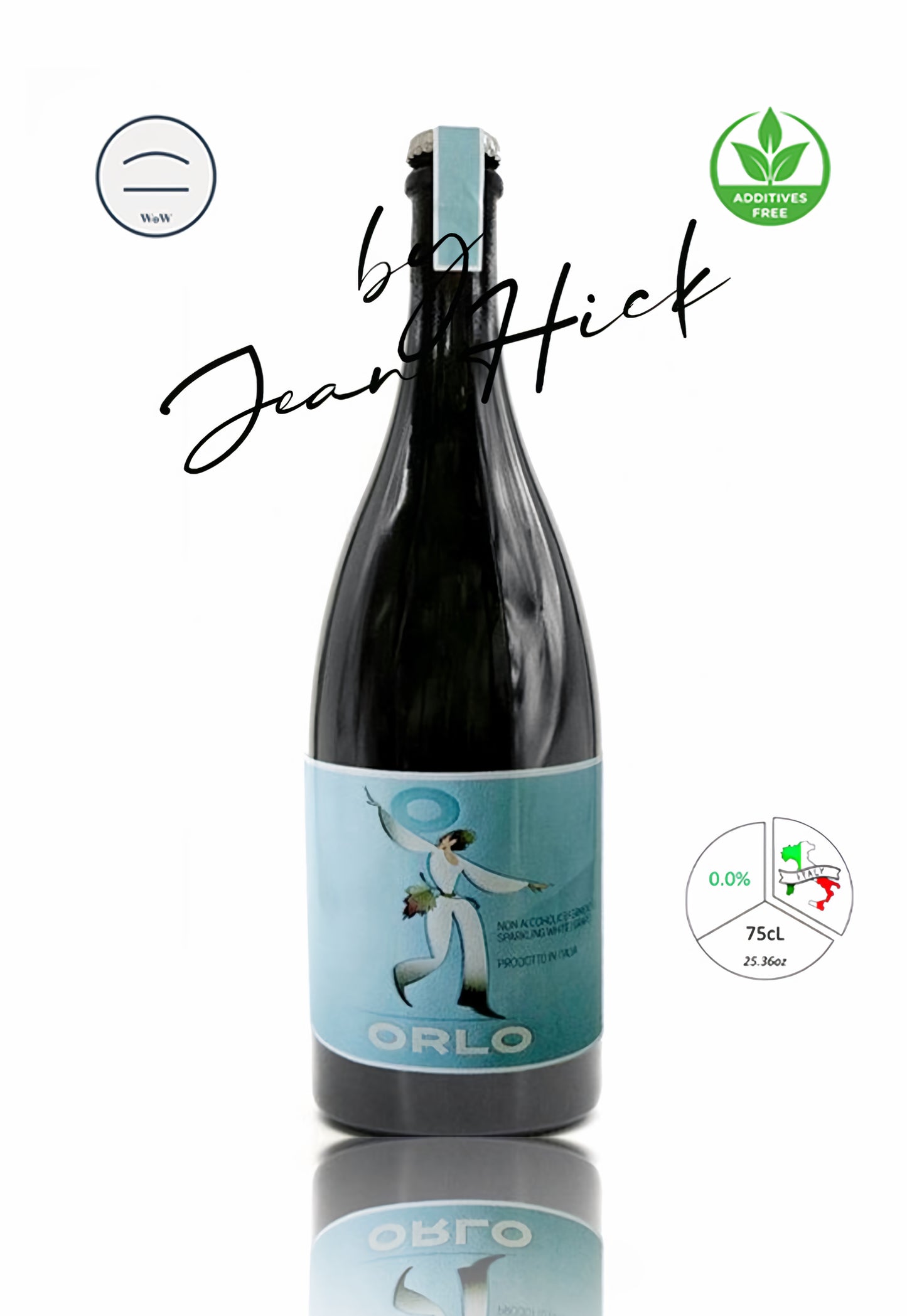 ORLO 0,0% - VINO BLANCO ESPUMOSO FERMENTADO