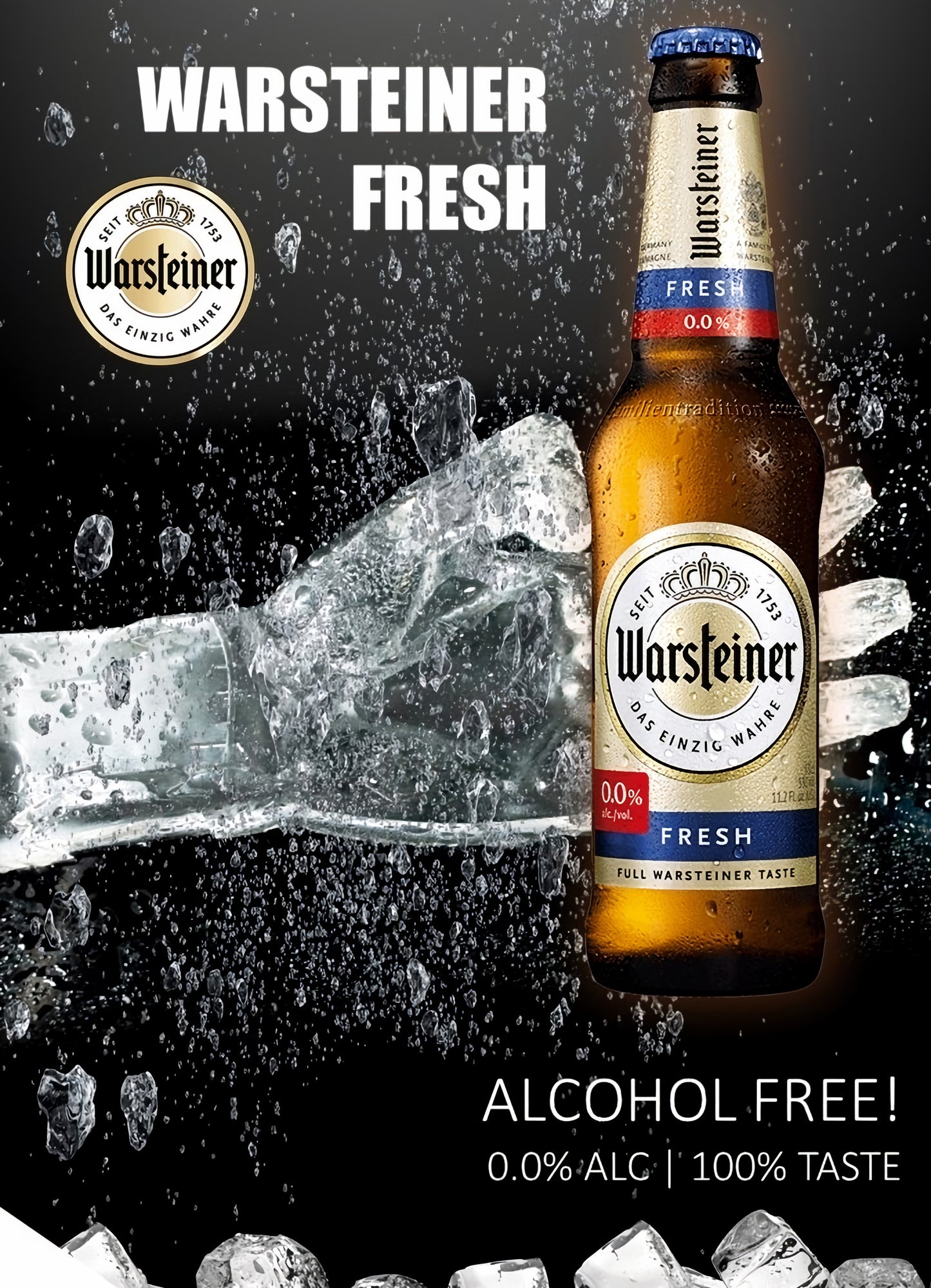 WARSTEINER 0,0% PREMIUM BIRRA FRESH PILSENER