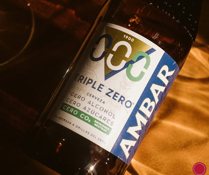 AMBAR 0,0% — bière triple zéro sans gluten