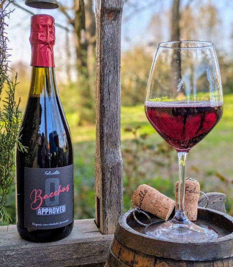 FOLICELLO - BACCHUS 0 NON-ALCOHOLIC FERMENTED SPARKLING RED WINE