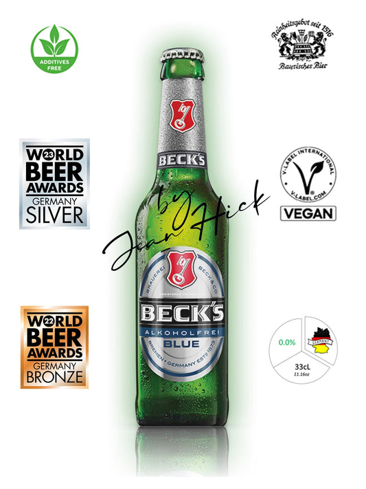 BECK'S BLUE 0,0% BIÈRE VÉGÉTALIENNE