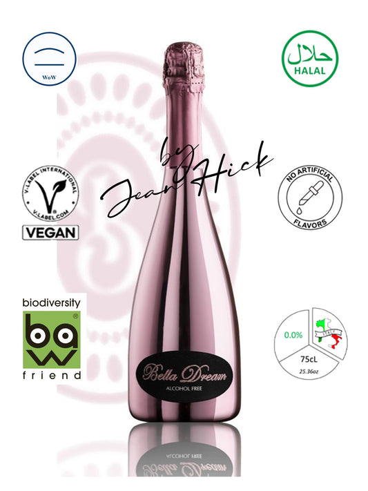 BELLA DREAM PINK 0,0% - VINO ROSADO ESPUMOSO VEGANO