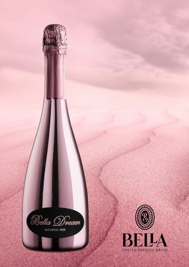 BELLA DREAM PINK 0,0% - VINO ROSADO ESPUMOSO VEGANO