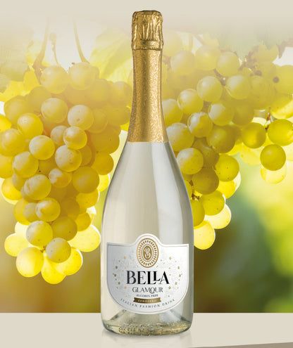 BELLA GLAMOUR ZEROZERO 0,0% - VINO BLANCO ESPUMOSO VEGANO