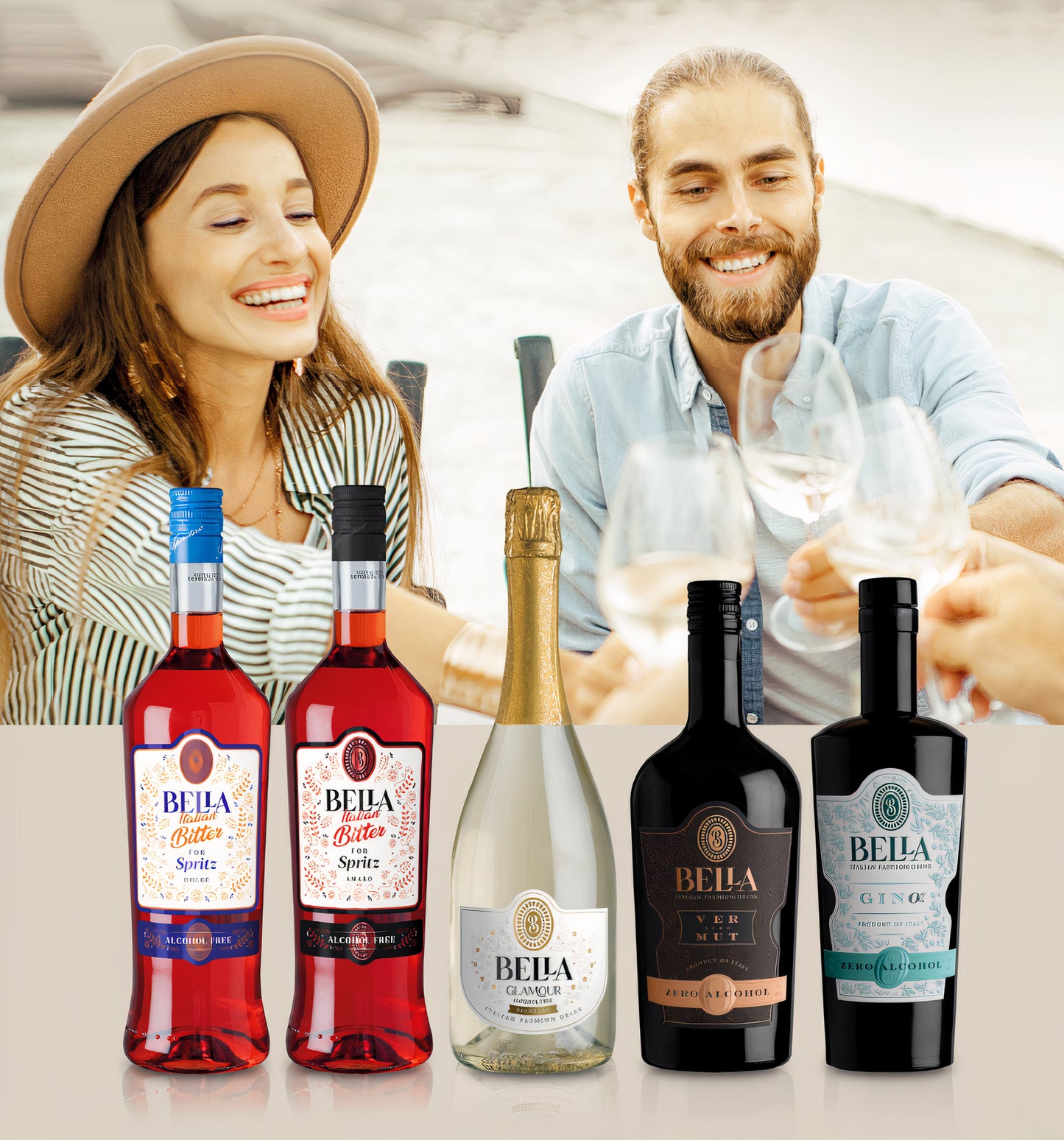 BELLA SPRITZ APERITIVO AMARO 0,0%