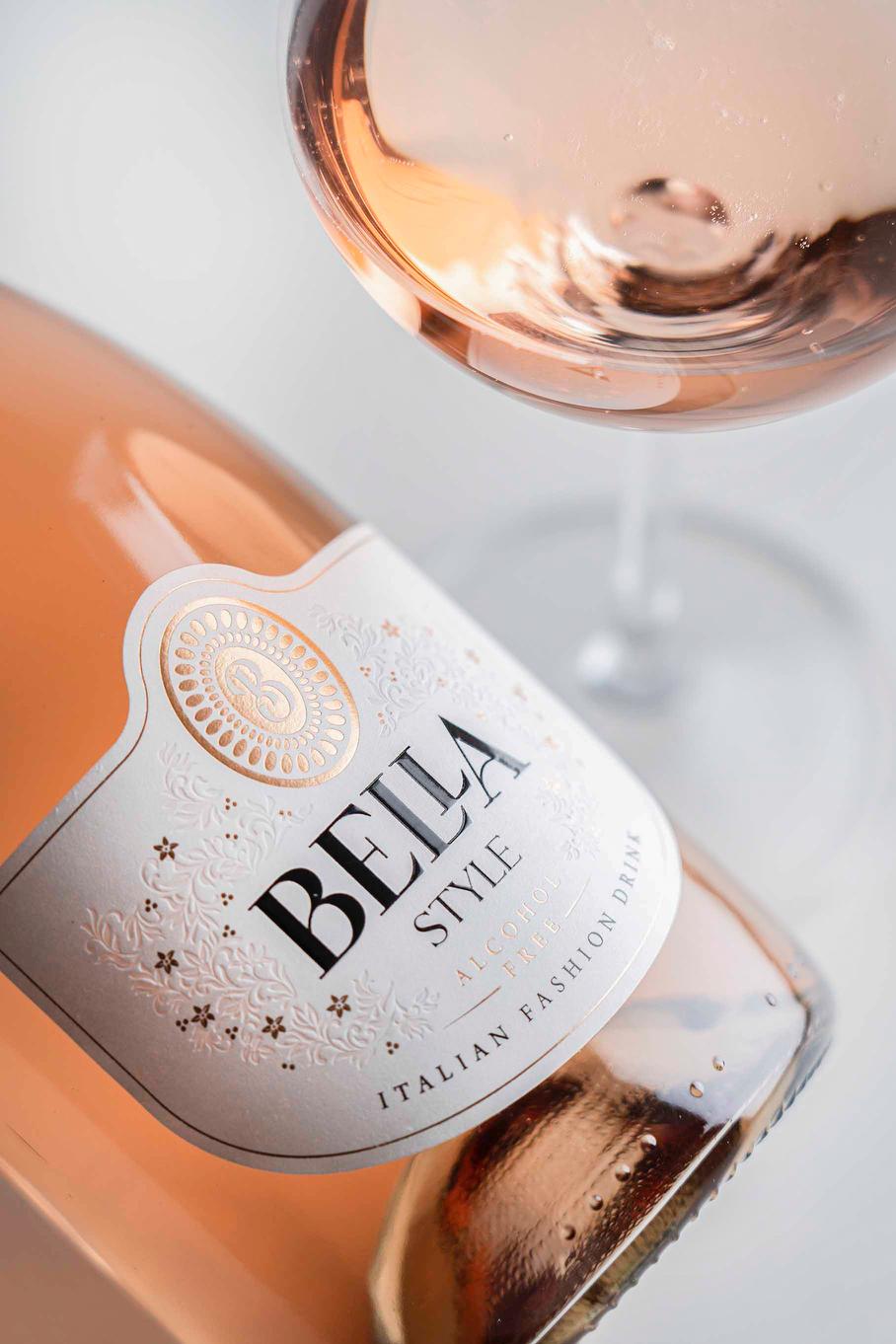 BELLA STYLE ZEROZERO 0,0% - VEGANER ROSÉ SCHAUMWEIN