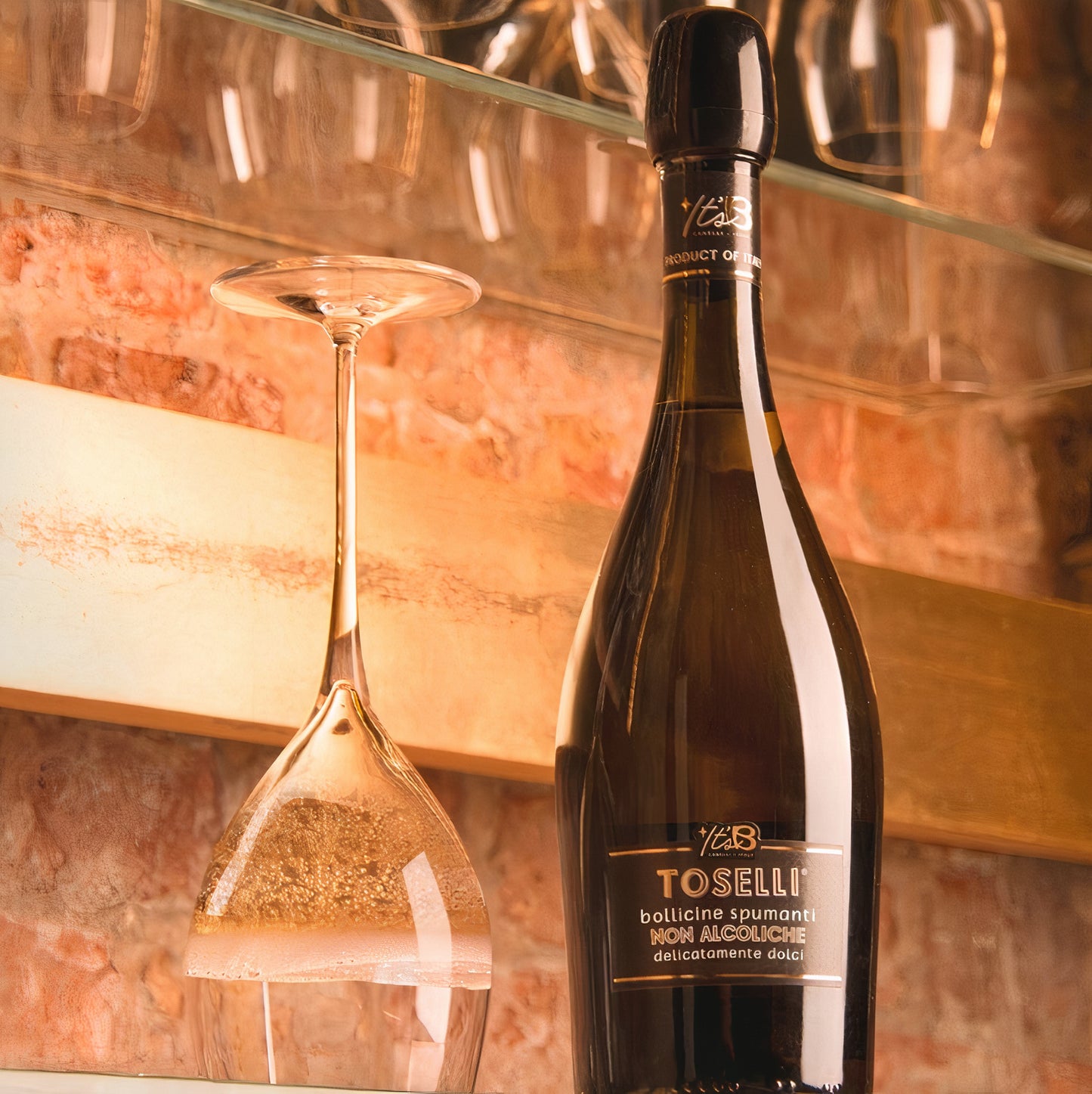 BOSCA TOSELLI 0.0% - WHITE SEMI-SWEET SPARKLING WINE