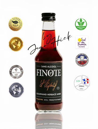 FINOTE No.1 APÉRITIF 0,0% – KÖSTLICH, KRÄUTERIG, BITTER · 25CL