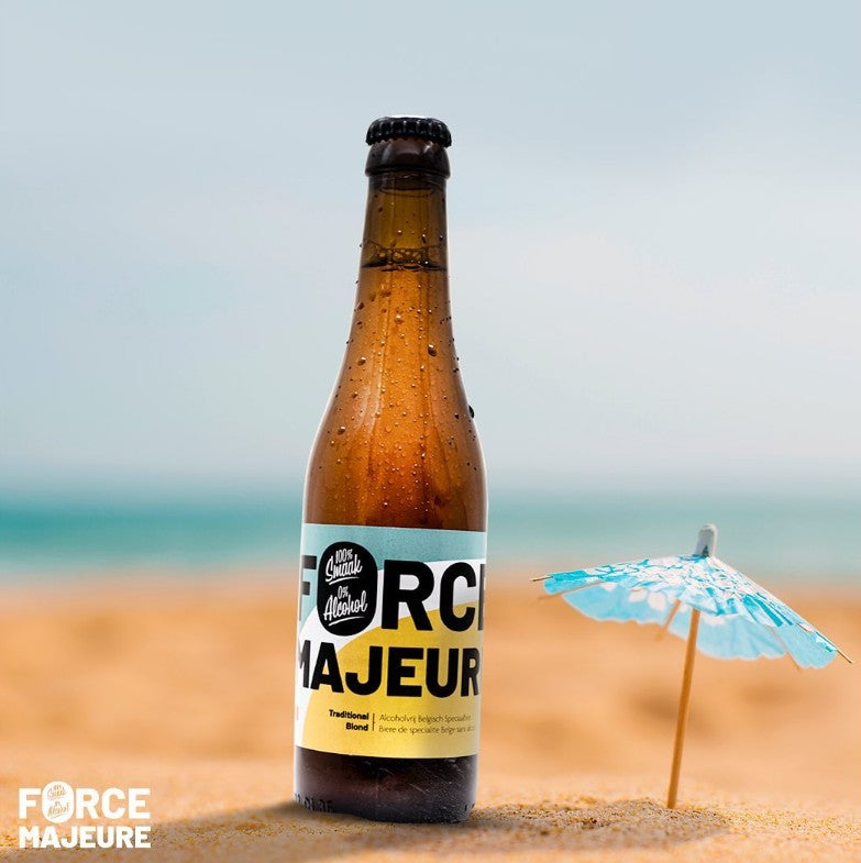 FORCE MAJEURE 0.0% - BELGIAN TRADITIONAL BLOND CRAFT BEER