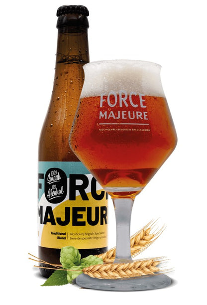 FORCE MAJEURE 0.0% - BELGIAN TRADITIONAL BLOND CRAFT BEER