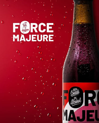 FORCE MAJEURE 0,0% - CERVEZA BELGA ARTESANAL DE CEREZA