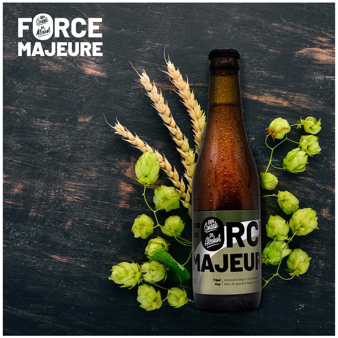 FORCE MAJEURE 0,0 % – BELGISCHES TRIPLE-HOP-CRAFT-BIER