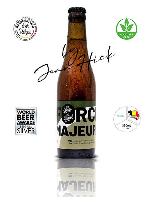 FORCE MAJEURE 0,0% - CERVEZA ARTESANAL TRIPLE LÚPULO BELGA