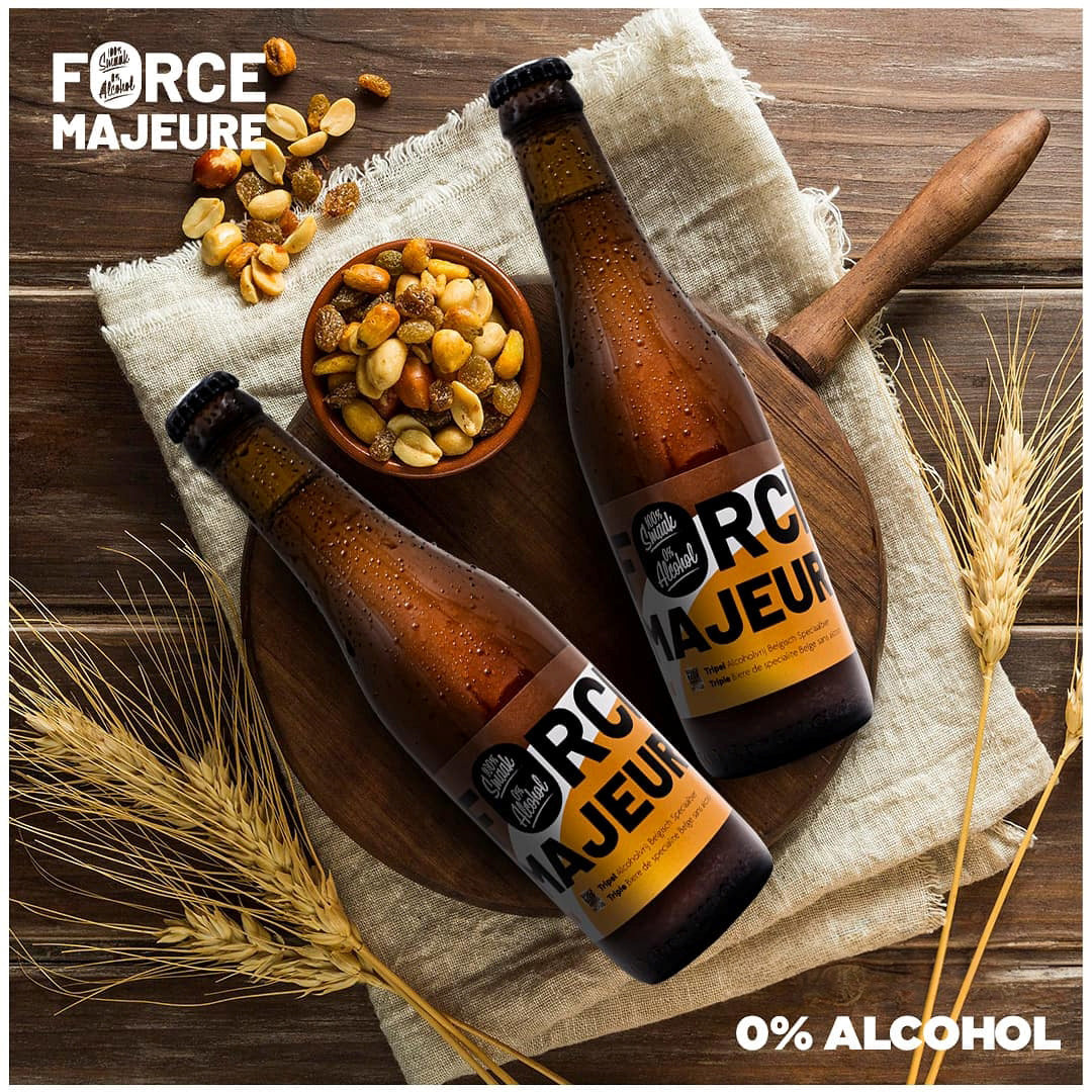 FORCE MAJEURE 0,0% - CERVEZA ARTESANAL BELGA TRIPEL