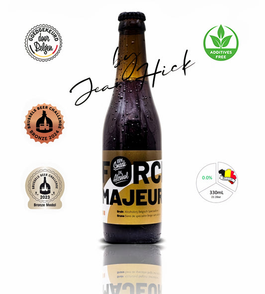 FORCE MAJEURE 0.0% - BELGIAN BROWN CRAFT BEER
