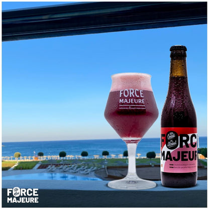 FORCE MAJEURE 0,0% - CERVEZA BELGA ARTESANAL DE CEREZA