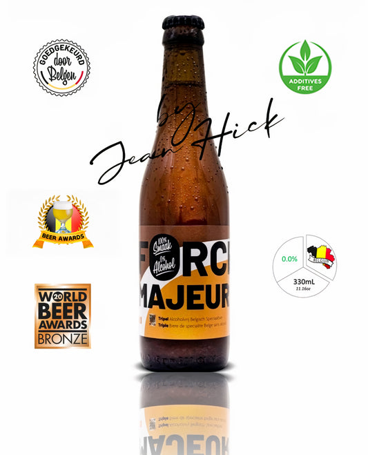 FORCE MAJEURE 0,0% - CERVEZA ARTESANAL BELGA TRIPEL