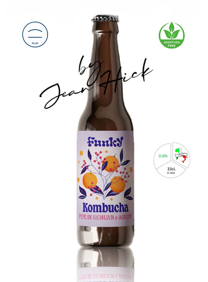 FUNKY KOMBUCHA SIEUANISCHER PFEFFER UND ZITRUSFRÜCHTE